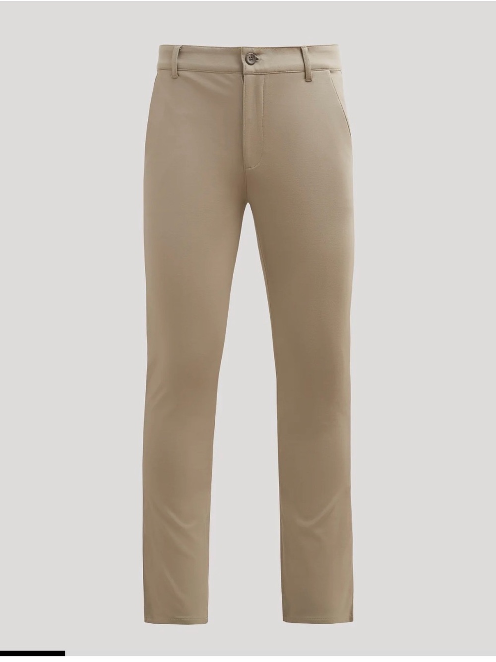 Slim Fit Men's Chino Pants in Taupe